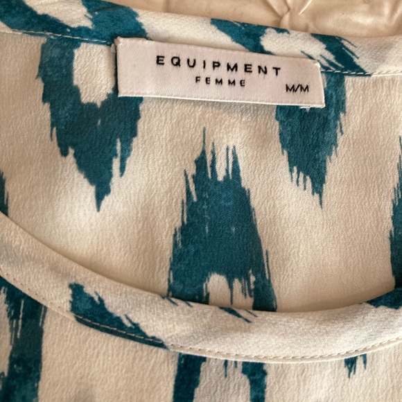 Equipment Riley top M EUC - Picture 2 of 6